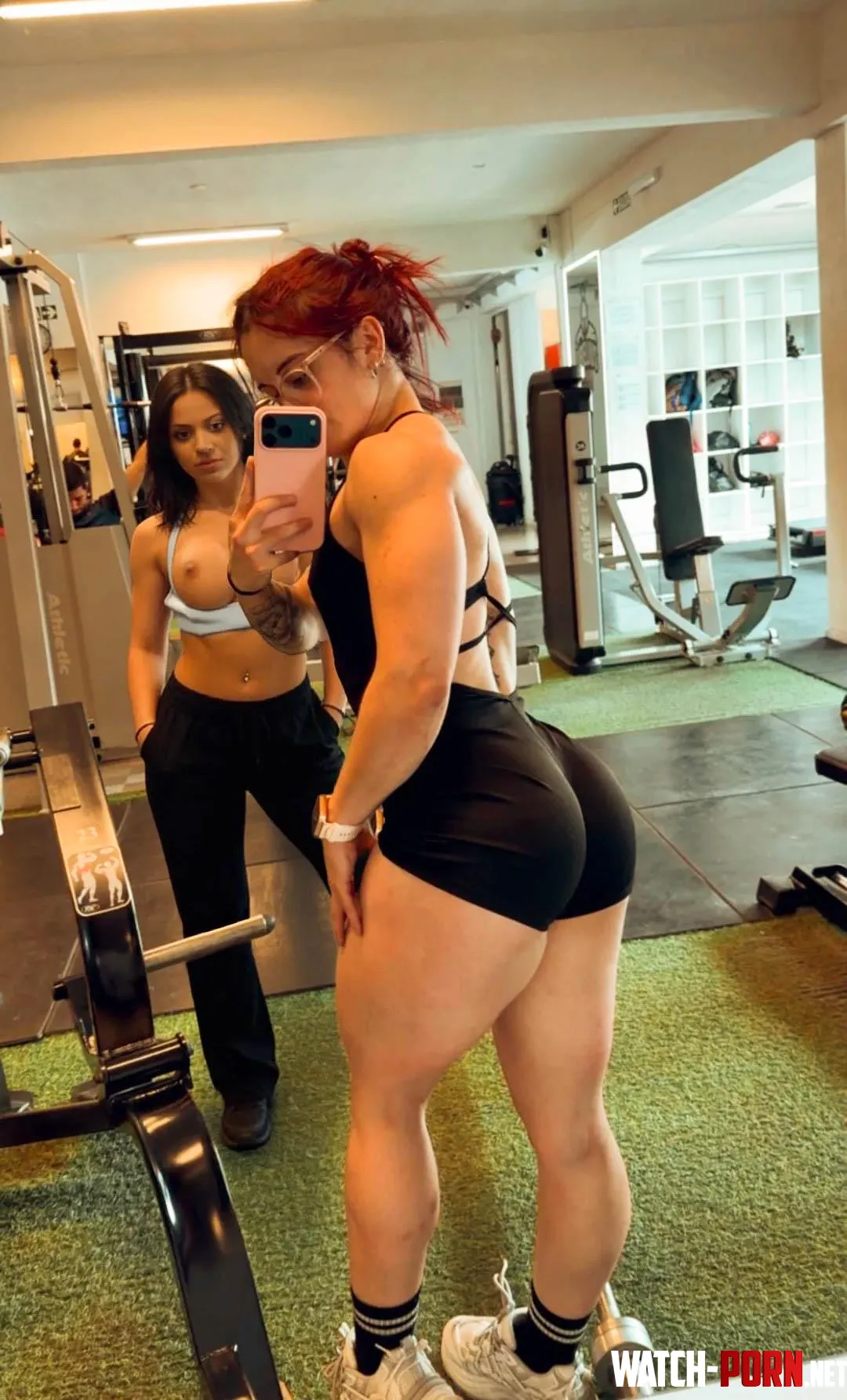 Gym will always be fun as long as we're here by chezypretty