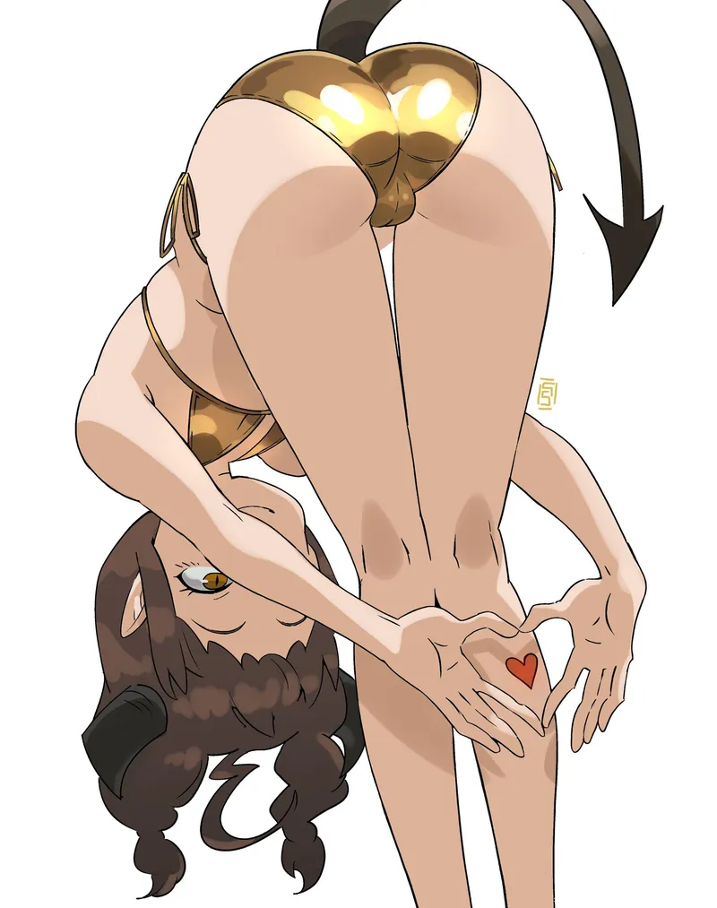 Thumbnail Captivating Original Art: GW Asahi's Swimsuit Charm | Sumi-Shumi