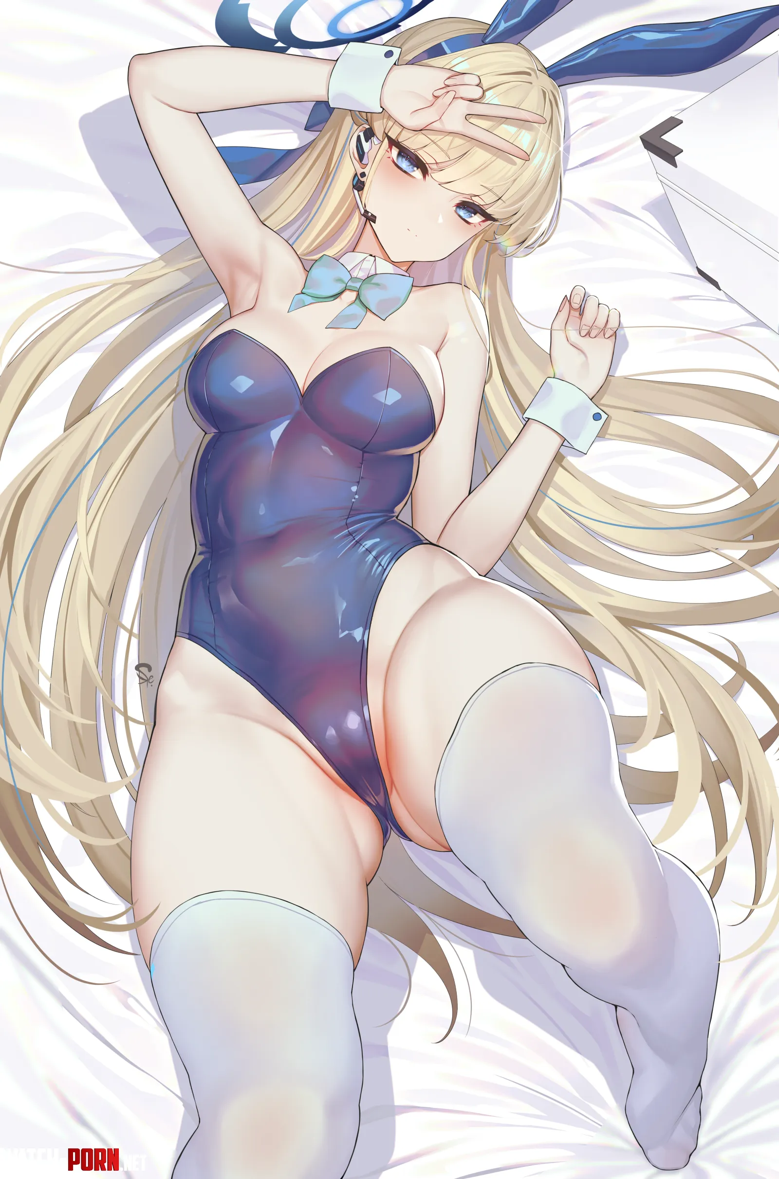 Toki in her bunny outfit (Sueスーエ) [Blue Archive] by FirefighterFun3853