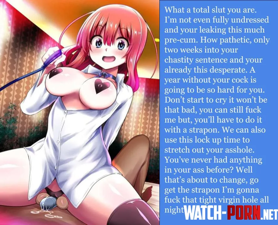 Look how pathetic you are [femdom] [chastity] [precum] by somanycookiess