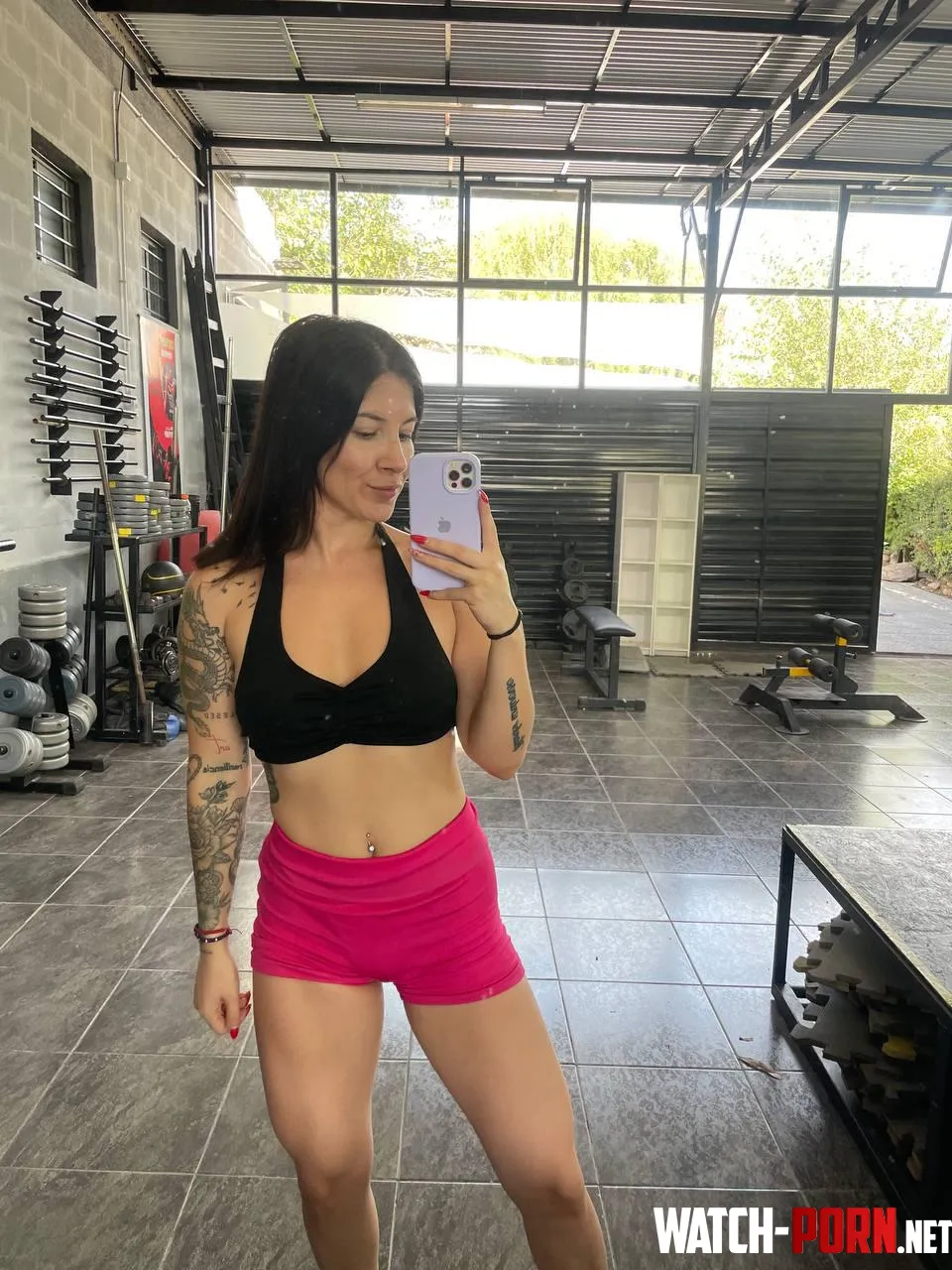 I love this workout top by barbiiieegirl