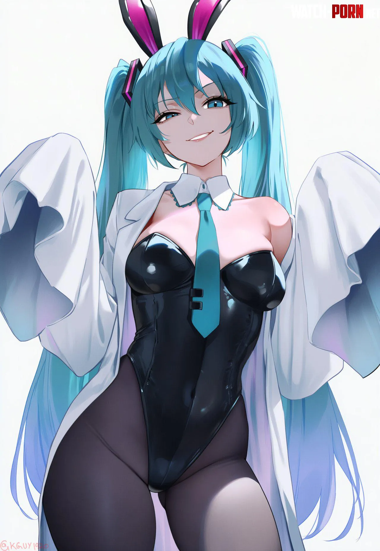 Bunny Miku [Vocaloid] by WoolsonDaSheep