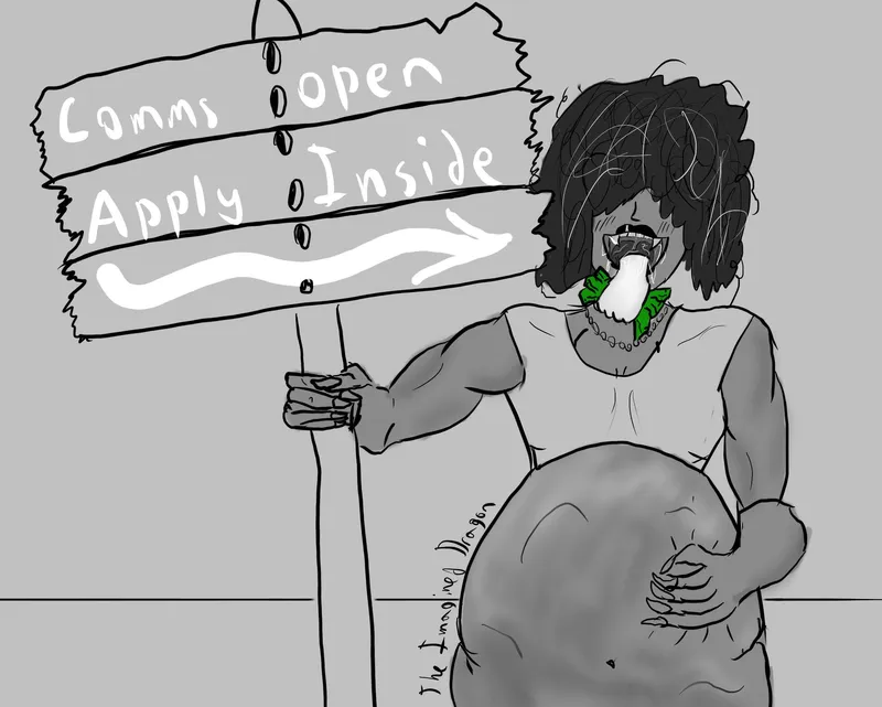 Thumbnail The_Imagined_Dragon: Open for Commissions! Discover More | Vore