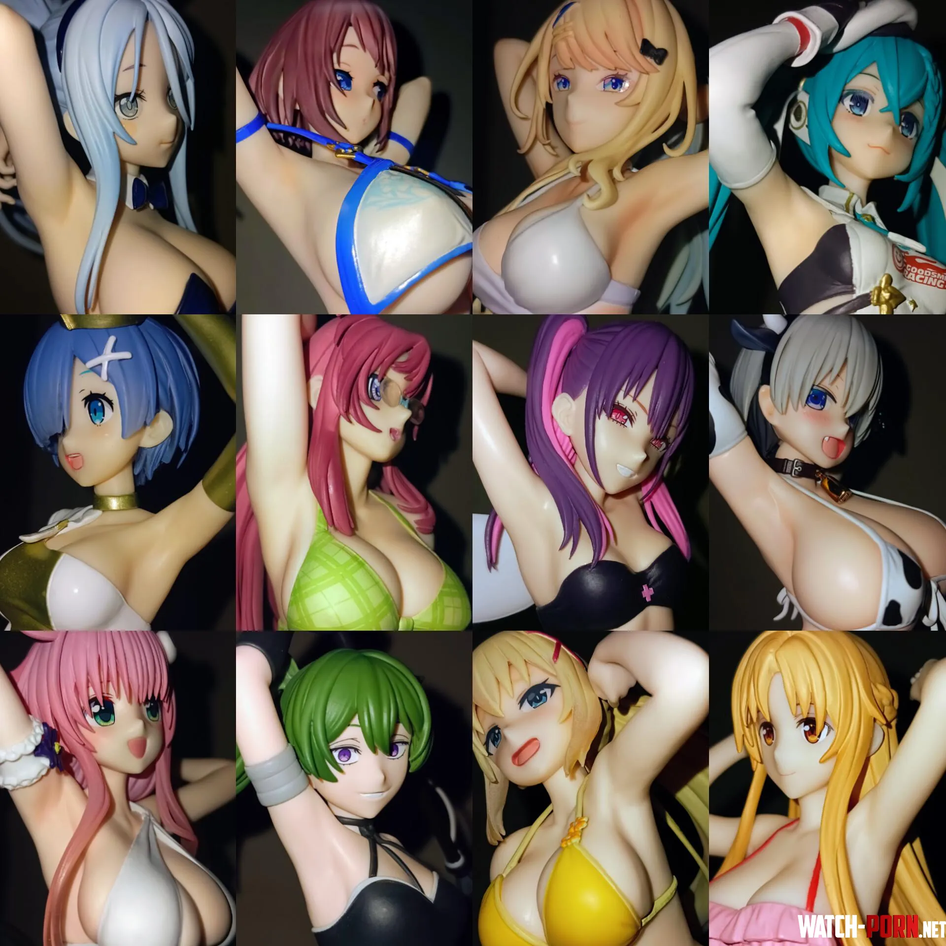 Anime Figures Armpit #2 by Sam-wong0902