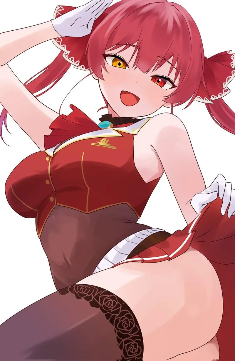 Thumbnail Super Hot Houshou from Hololive Art by RainDMask - Must-See Ecchi