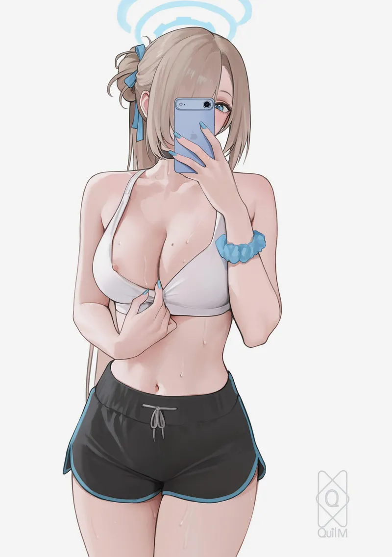 Thumbnail Adorable Asuna Ichinose Captured in Blue Archive - A Closer Look from drinkssmokesenough