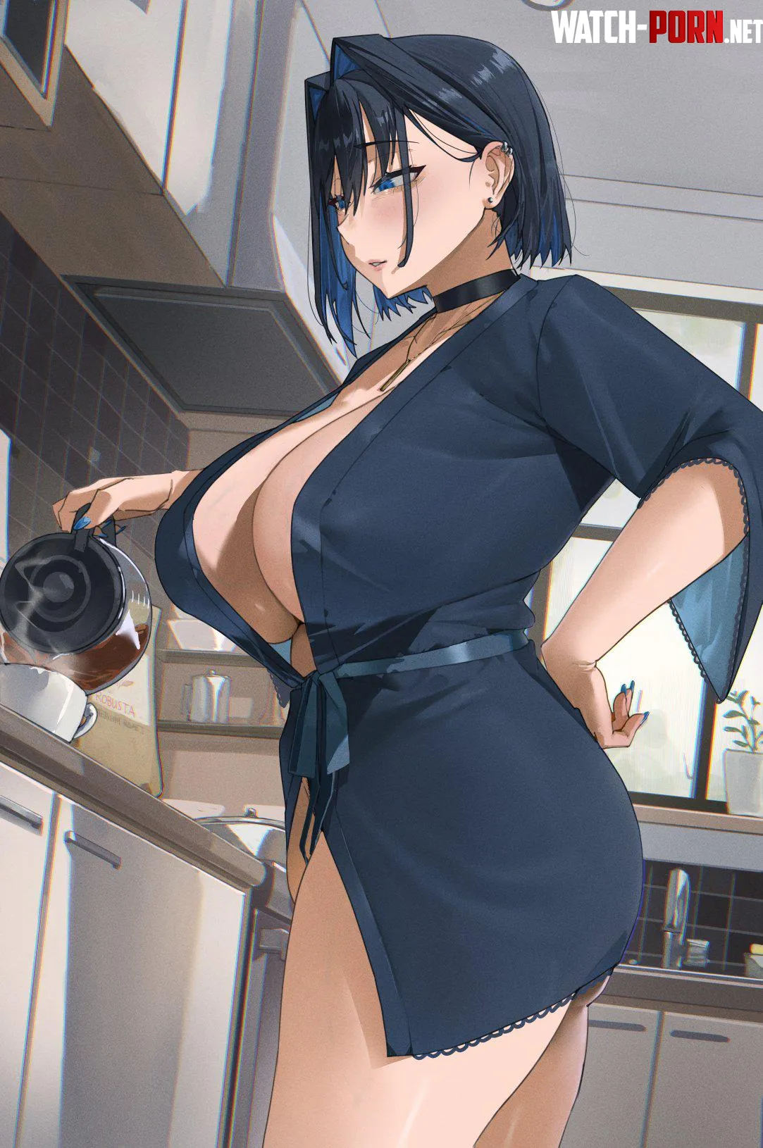 Morning coffee Kronii (@archinoer) [Hololive] by x54dc5zx8