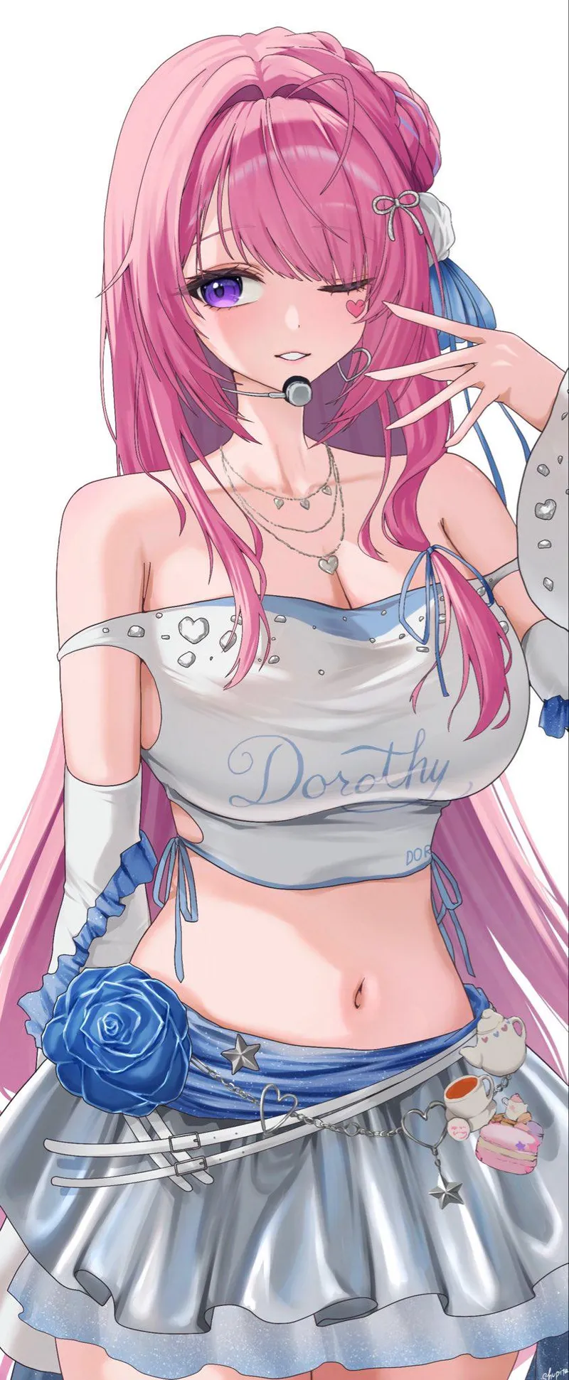 Thumbnail Exploring the Charm of Dorothy in Nikke - An animemidriff Delight by WoolsonDaSheep