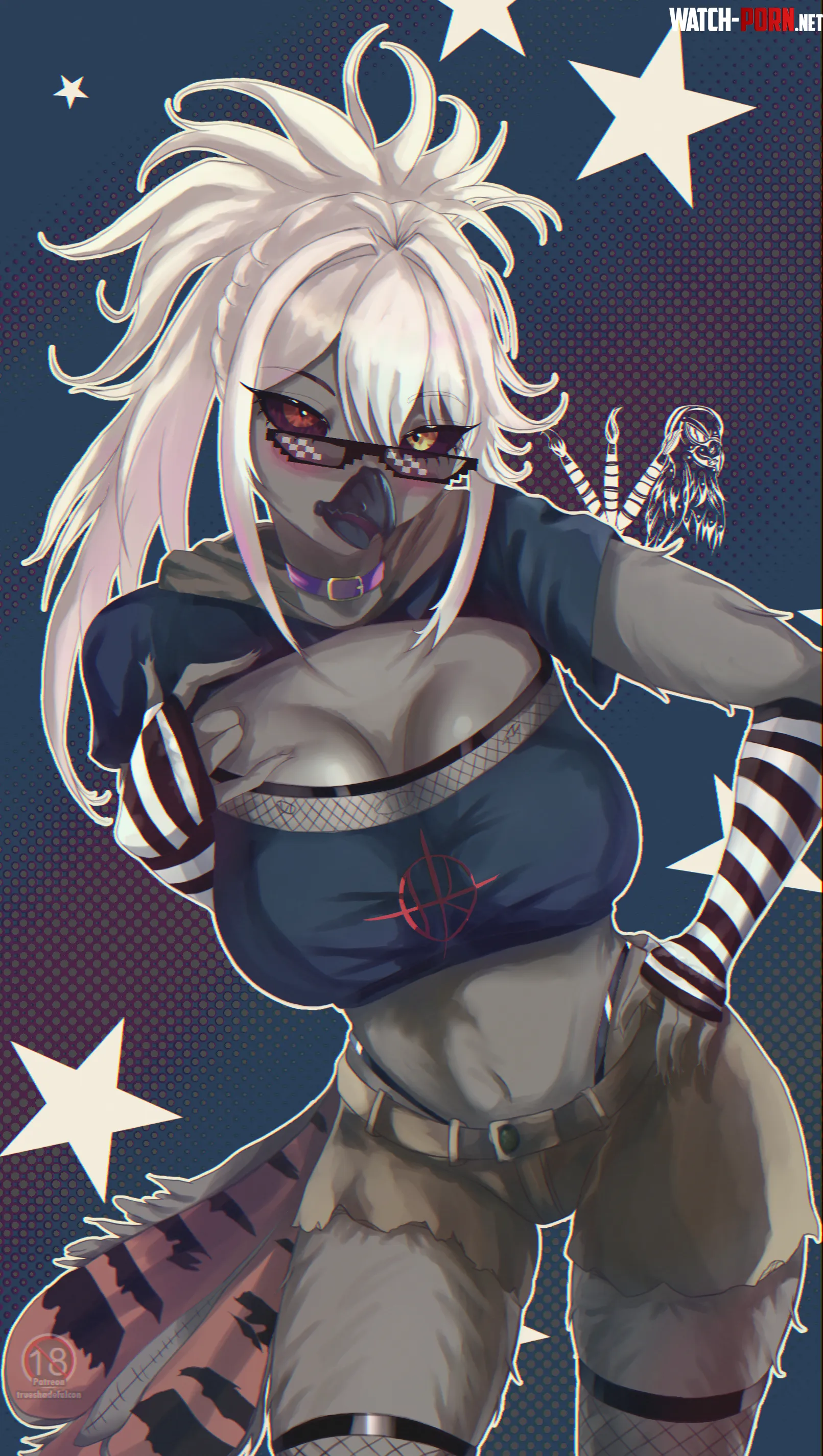 Shadefalcon - Genderbend by trueshadefalcon