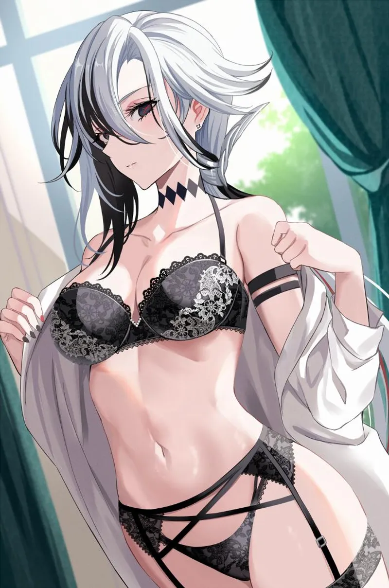 Thumbnail Arlecchino in Lingerie [Genshin Impact] by Adventurous_Row3305 | Animemidriff