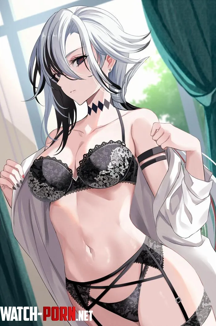 Arlecchino in lingerie [Genshin Impact] by Adventurous_Row3305