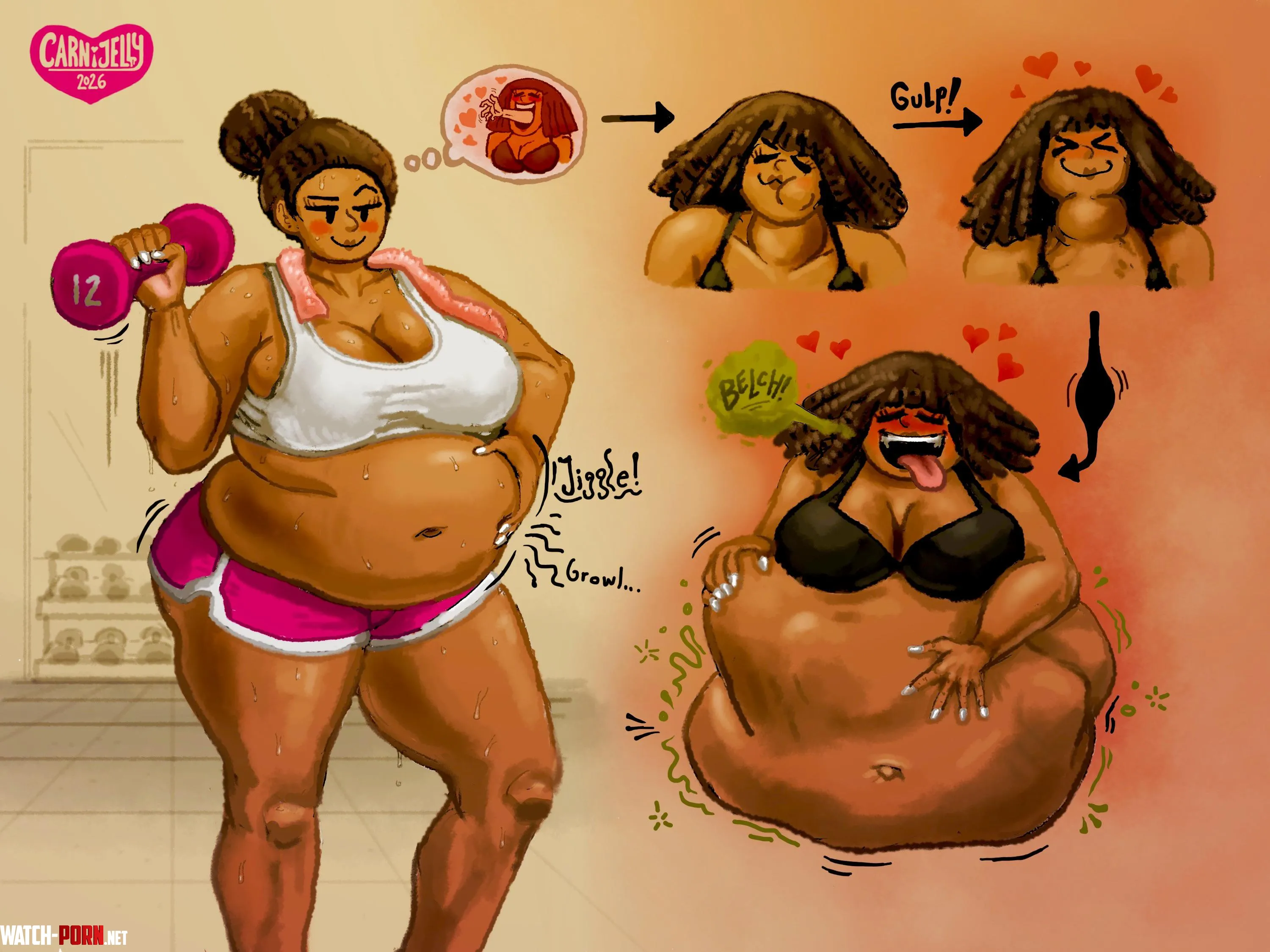 {image} Kendra’s Cravings (art by me/CarniJelly) by CarnivoreJelly