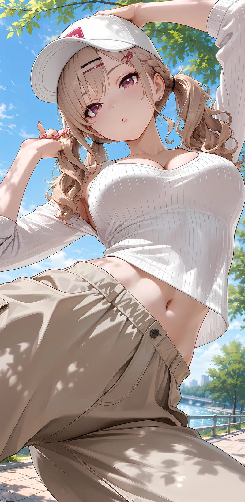 Thumbnail Casual Shiori Unveiled - An animemidriff Exclusive by WoolsonDaSheep