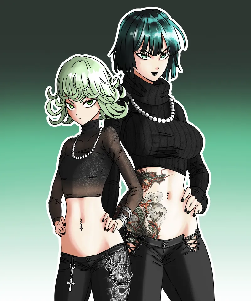 Thumbnail Original Content: Psychic Sisters by local_lowrise_lover | Animemidriff