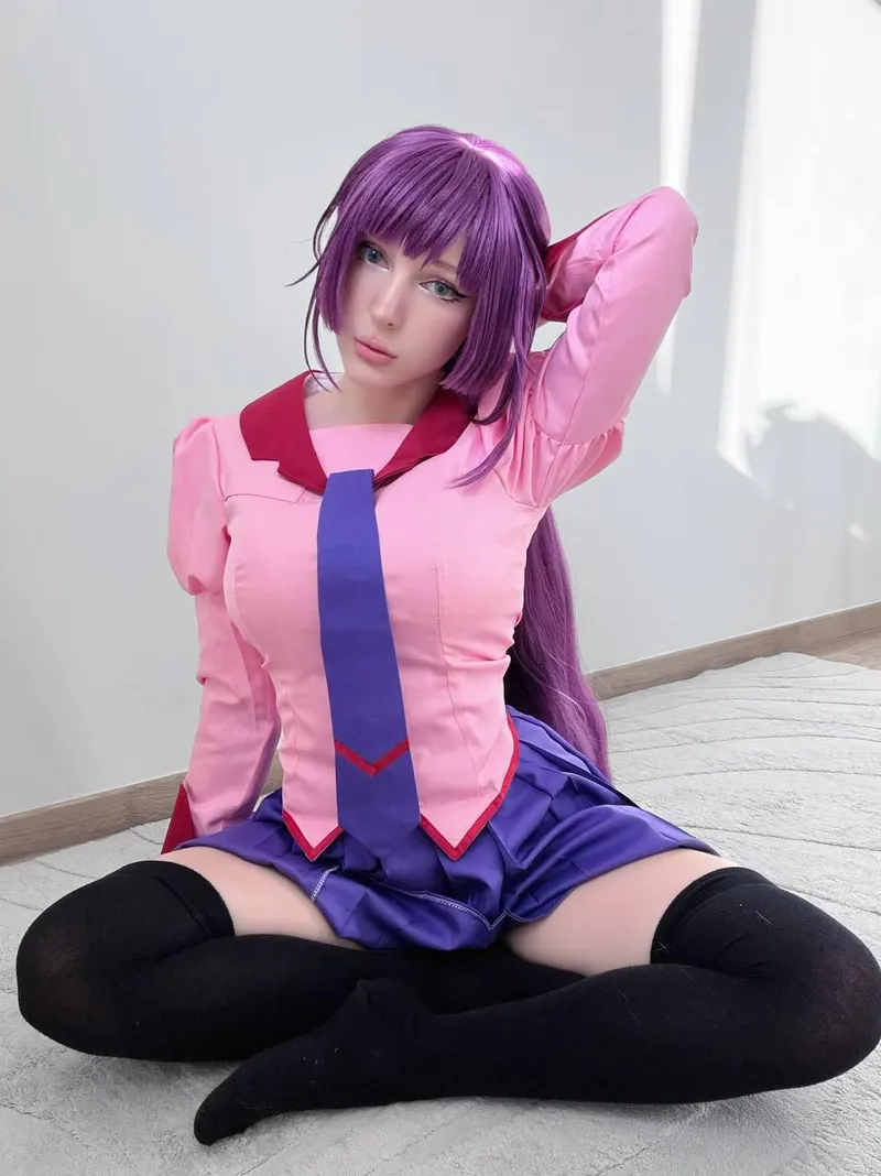 Thumbnail Hioshicos Presents Hitagi from Monogatari | cosplaygirls