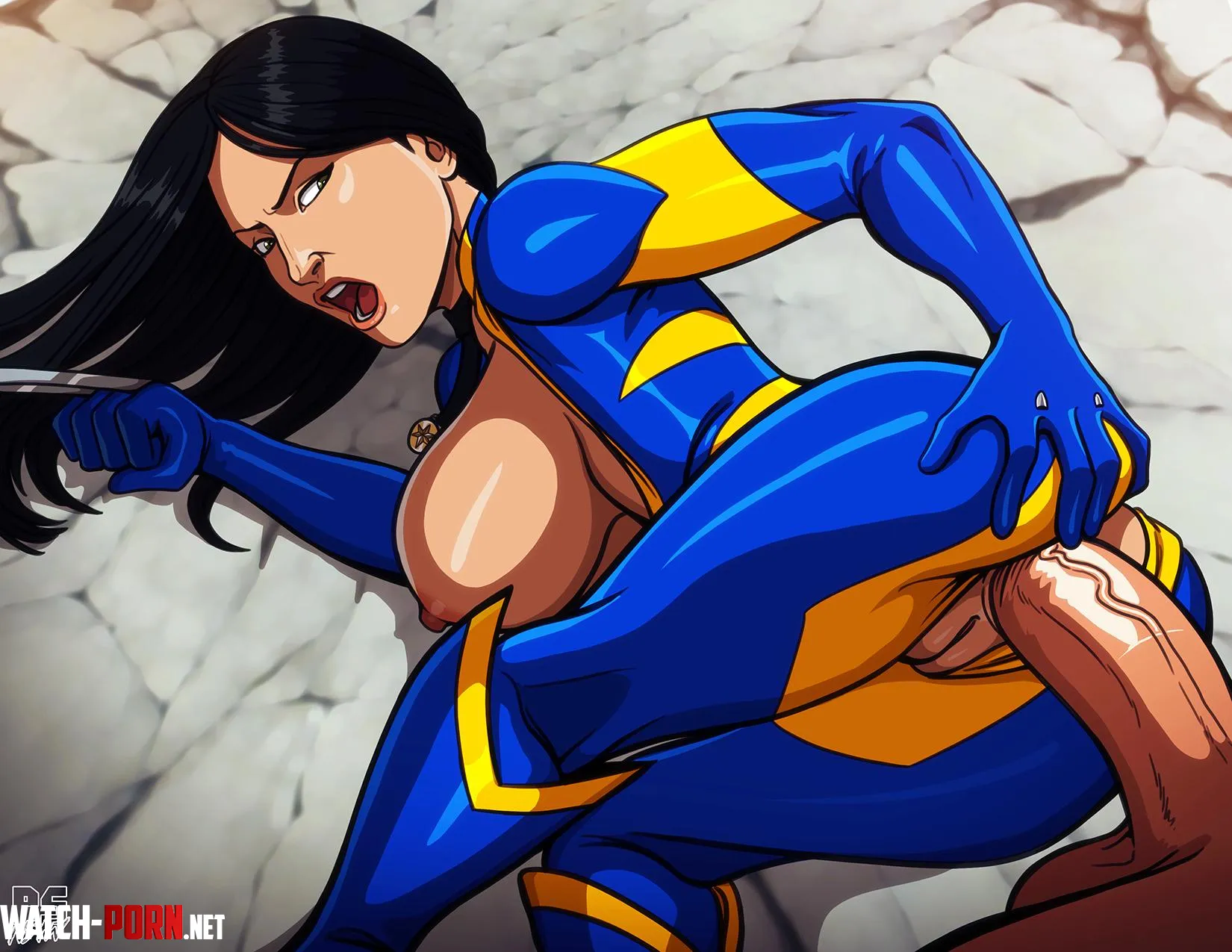 X-23 gets her asshole pounded from behind. (Pumpkin Sinclair) [Marvel] by PJ-The-Awesome