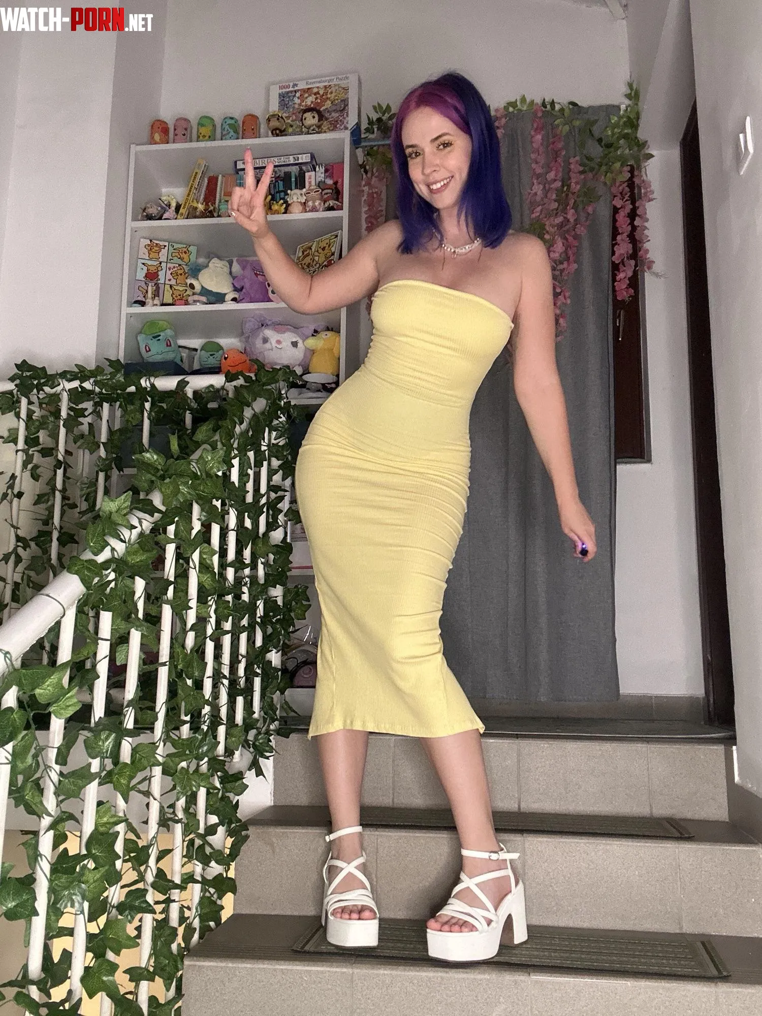 They said yellow is the color of joy, so I decided to bring some by CharmingMistress