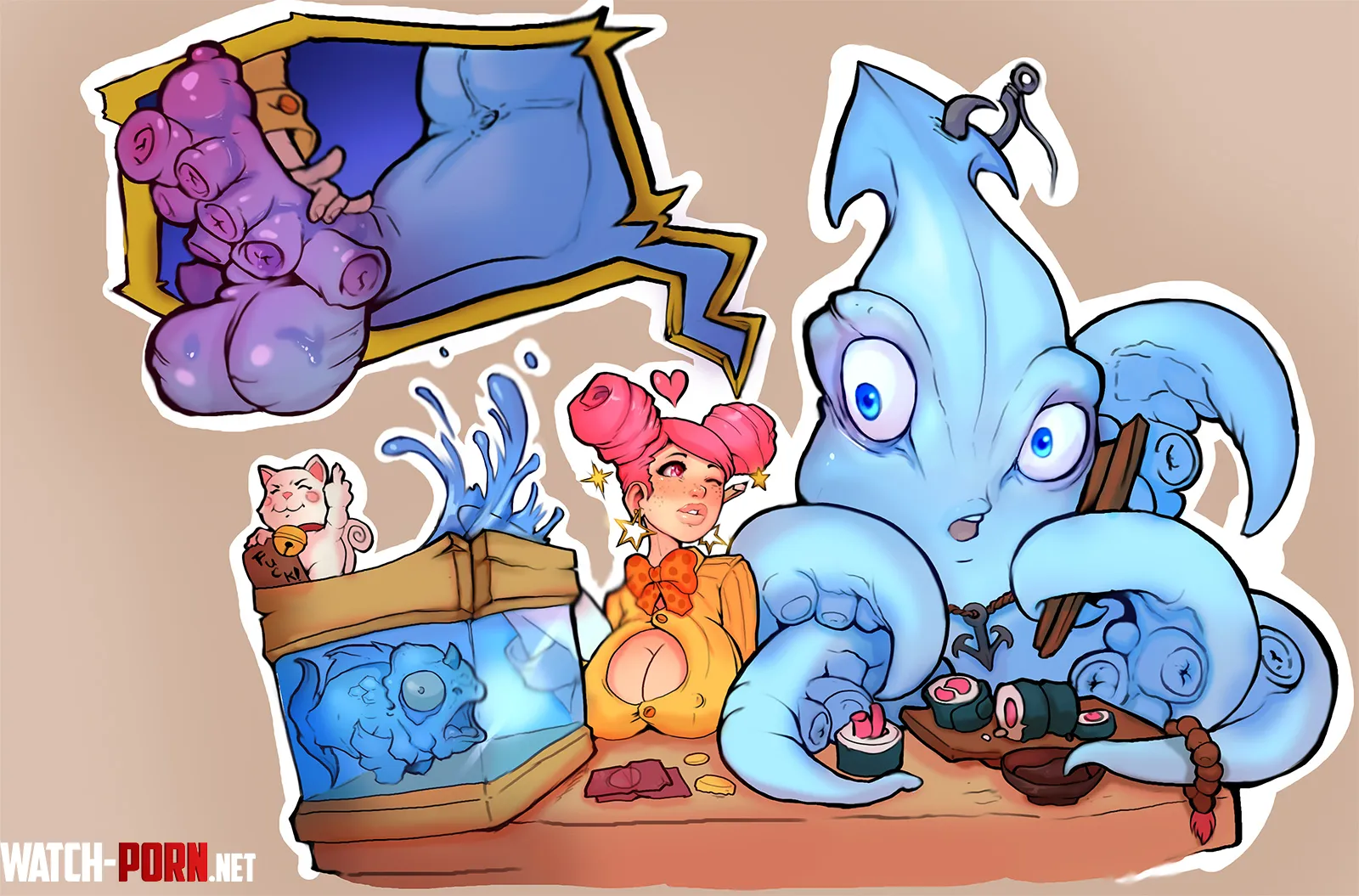 Tentacles-giving! (markydaysaid) by EnigmusPrime