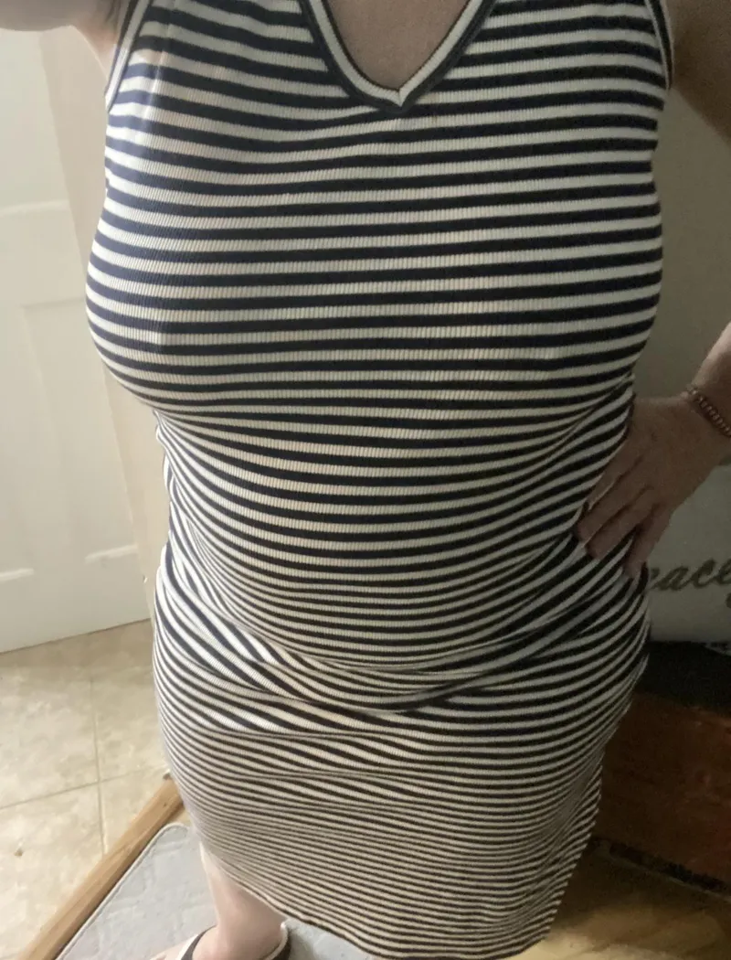Thumbnail Light-Catching Style: Admiring Braless Elegance | Frisky_Vanilla