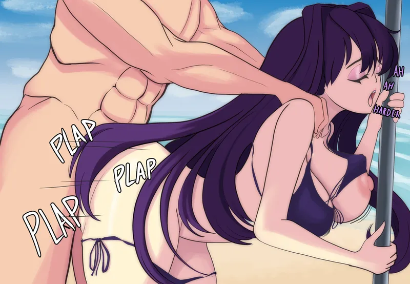 Thumbnail Fun Under the Shade Captured by moritaris2116 [OC] | DDLCRule34