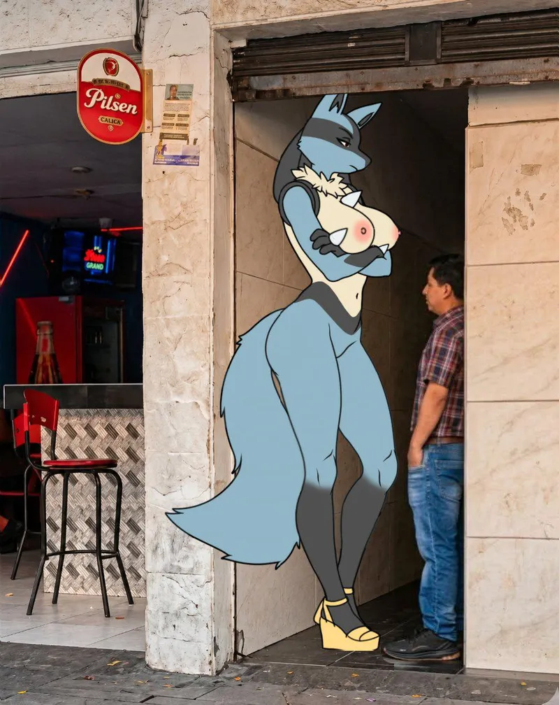 Thumbnail Alleyway Lucario - PokePorn | A_MASSIVE_PERVERT