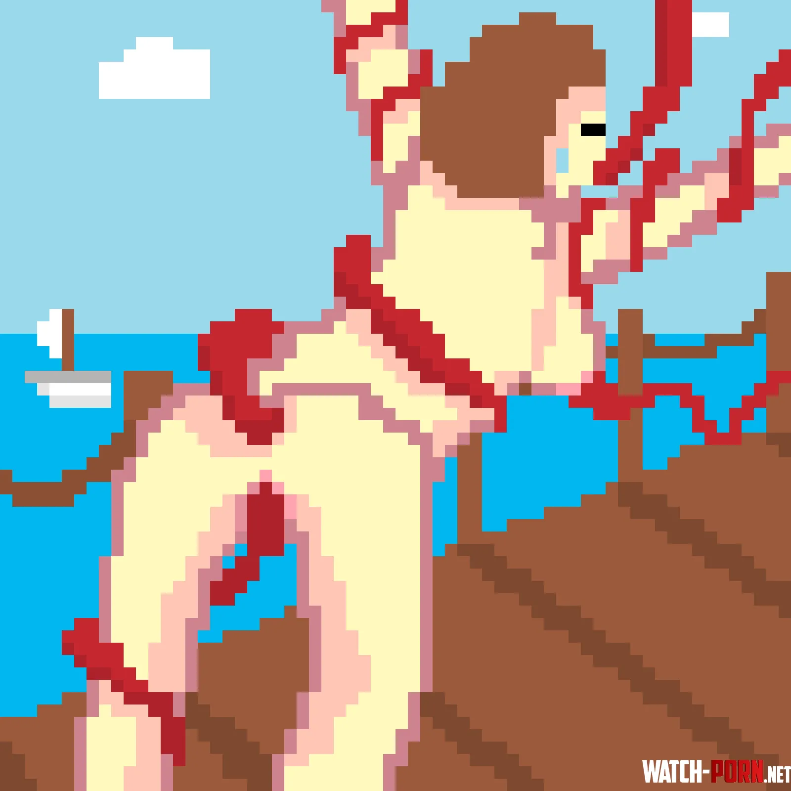 Tentacle fuck on the dock by _Kingsheep_