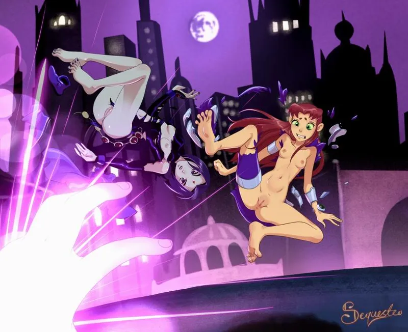 Thumbnail Explore 'Starfire & Raven [Teen Titans]' by sequestro - TeenTitansPorn