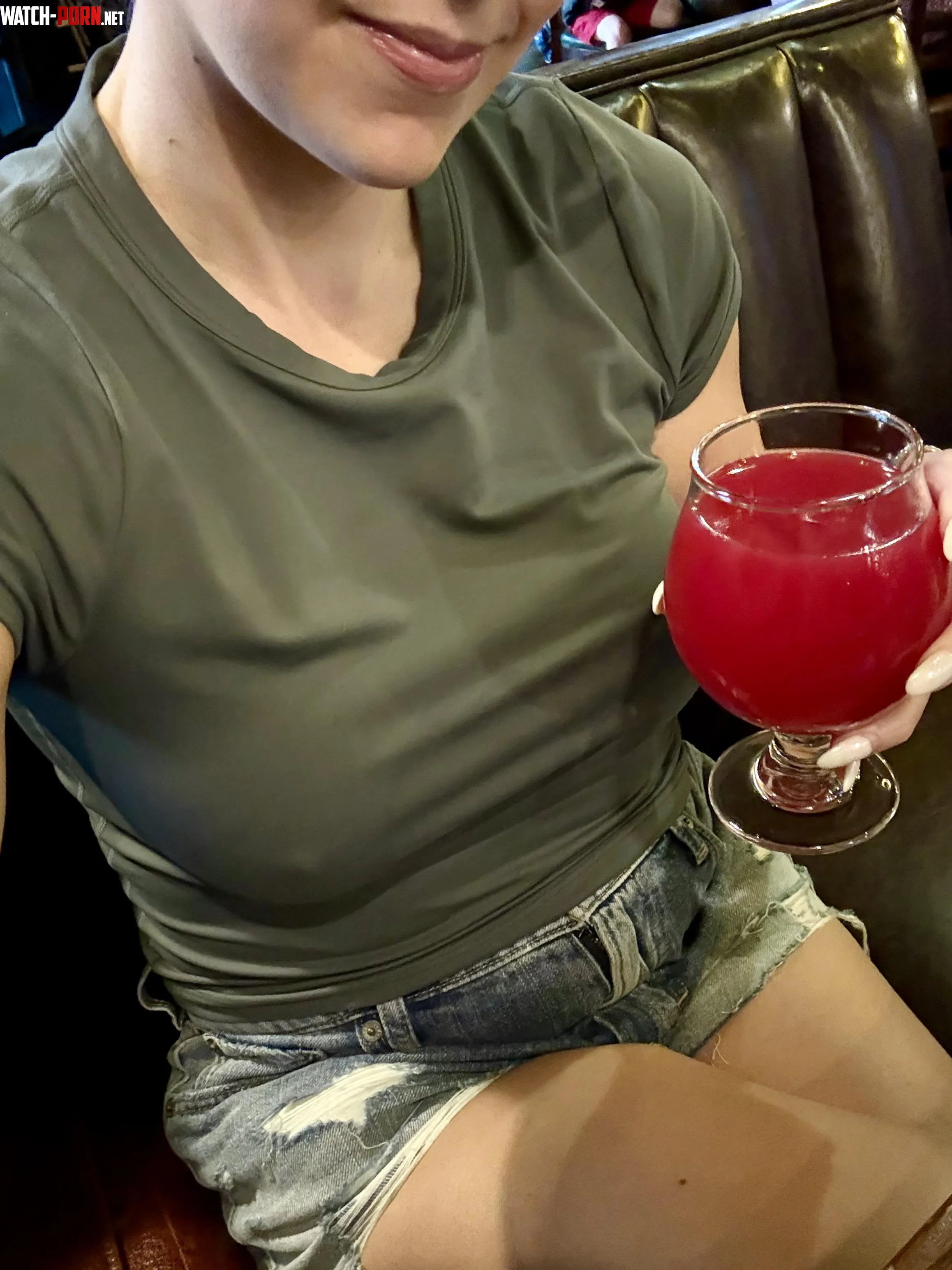 A quick drink after work by cheekypeeky3