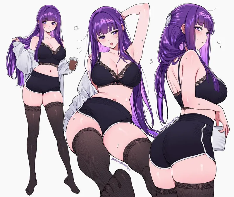 Thumbnail Fern's Booty Delight by HanimeOppai6: Dive into AnimeBooty