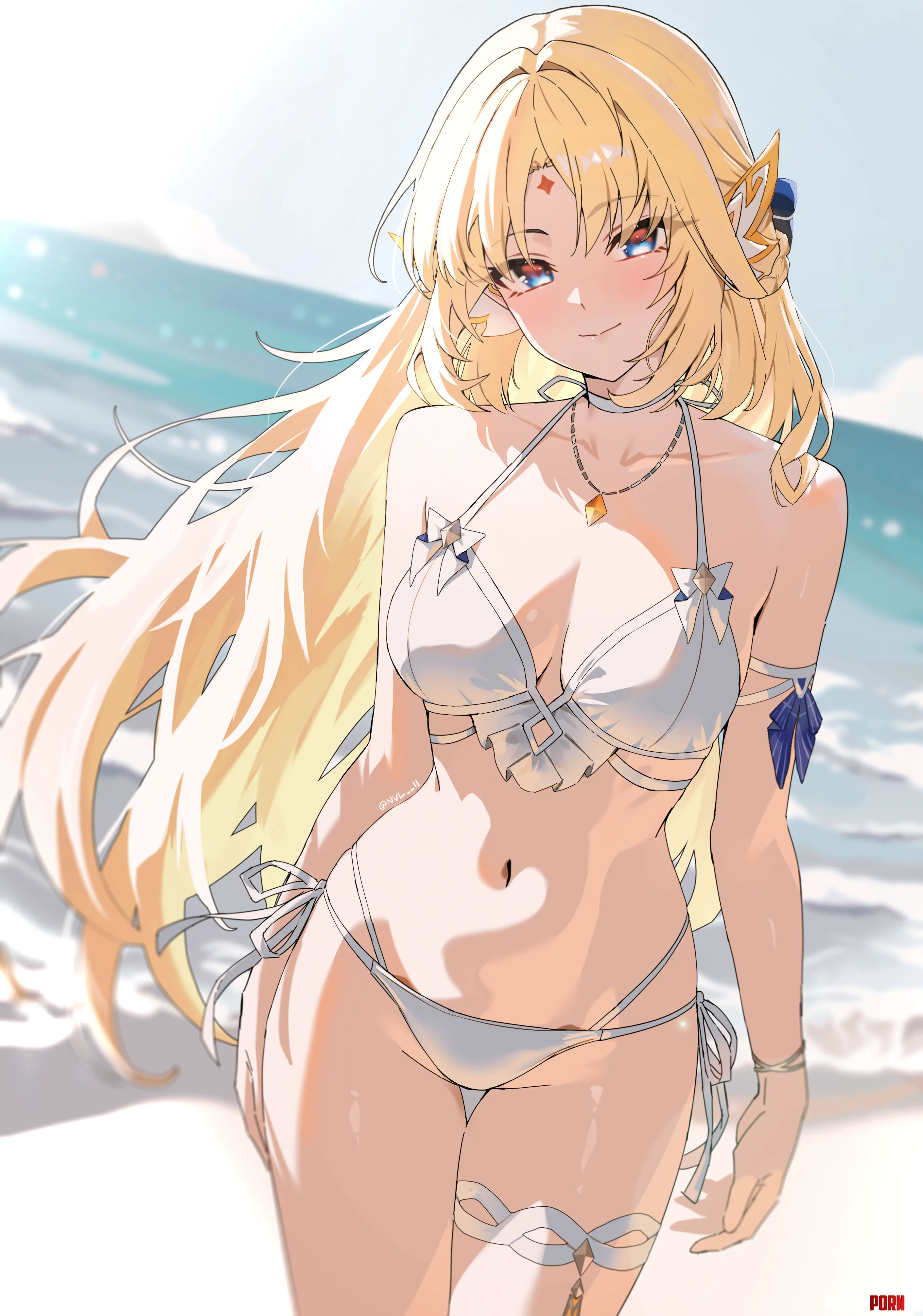 Swimsuit Nicole [Genshin Impact] by xSaviour_N