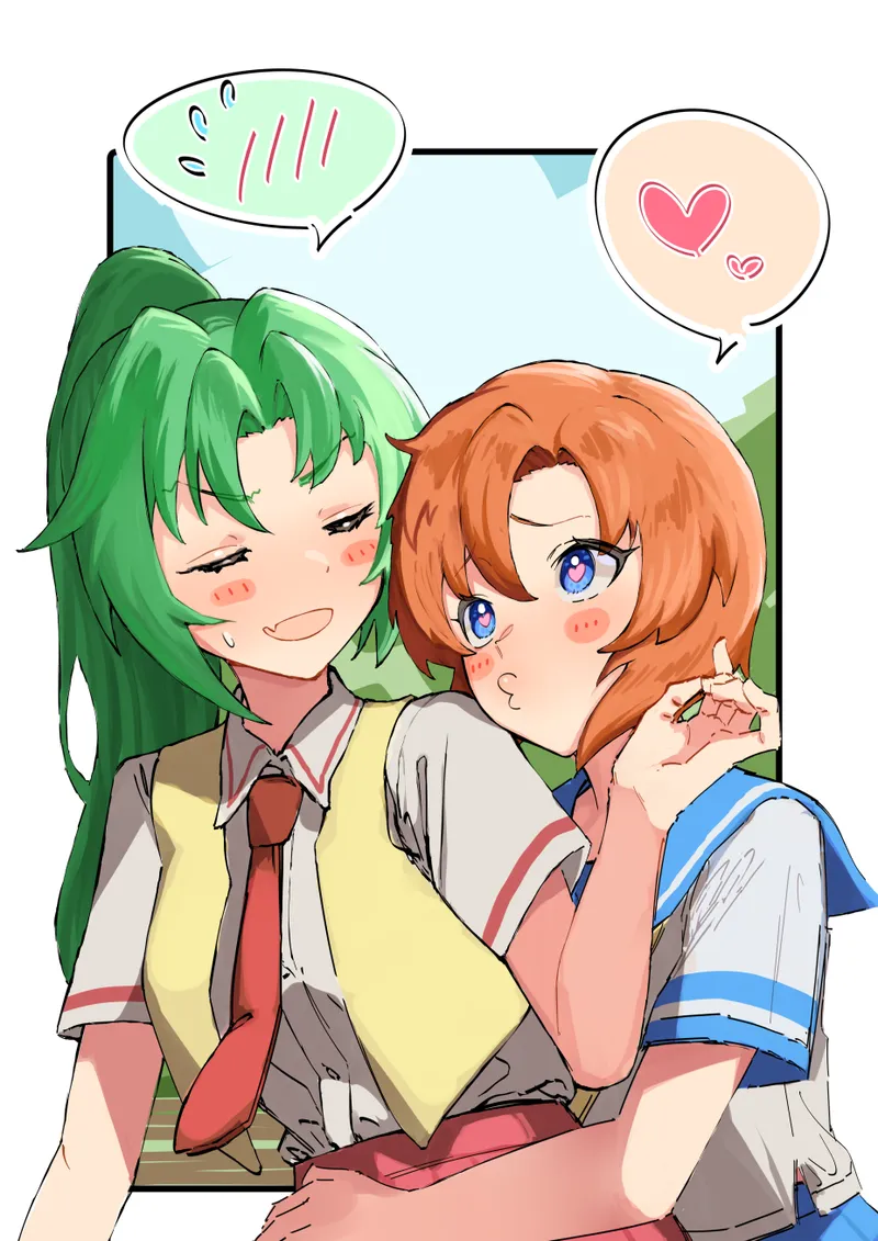 Thumbnail Rena Seeks Attention [Higurashi]: A Yuri Tale by Attacking_Diarrhea