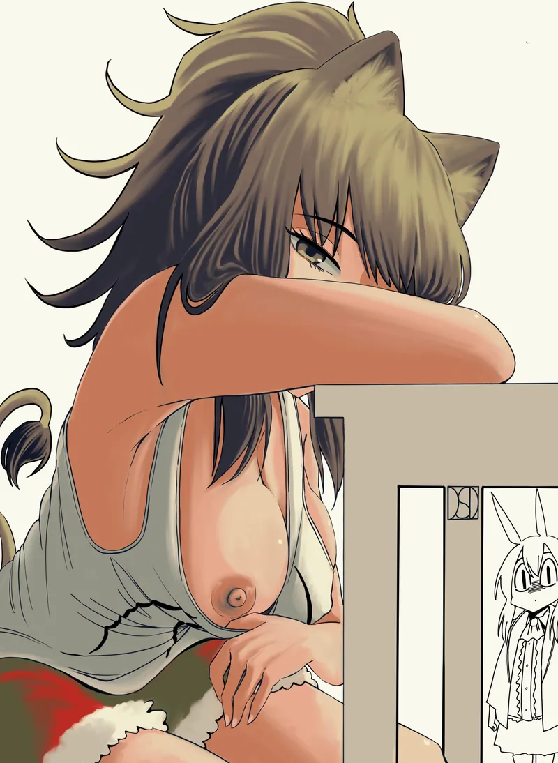 Thumbnail Enjoy a Little Flashing in Arknights by Attacking_Diarrhea in ecchi Category