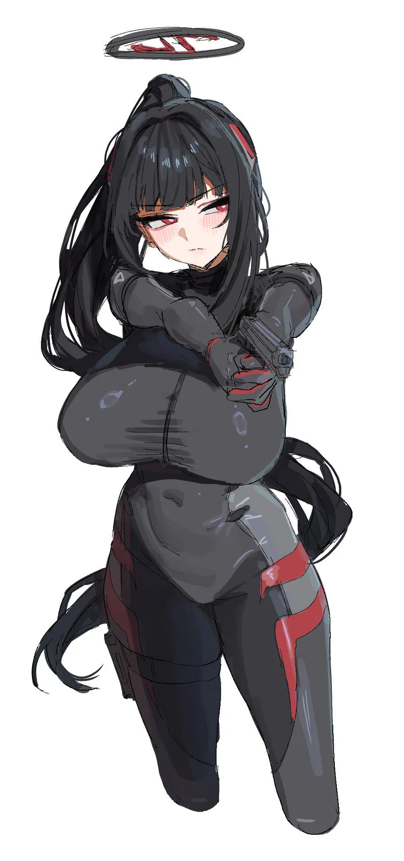 Thumbnail Exploring Rio Tsukatsuki [Blue Archive] with WoolsonDaSheep in Anime Bodysuits