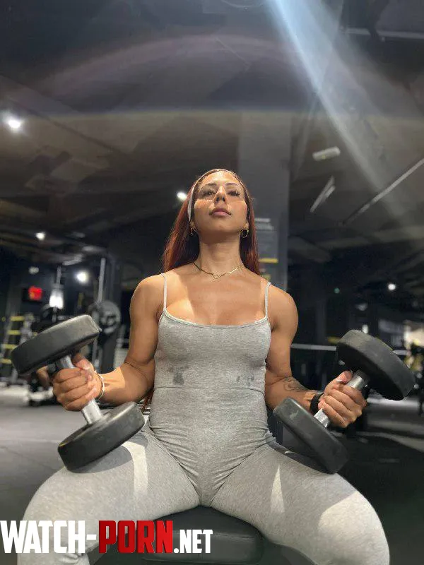 Going all out during my workout! I ain't letting up by Real-Diver8010