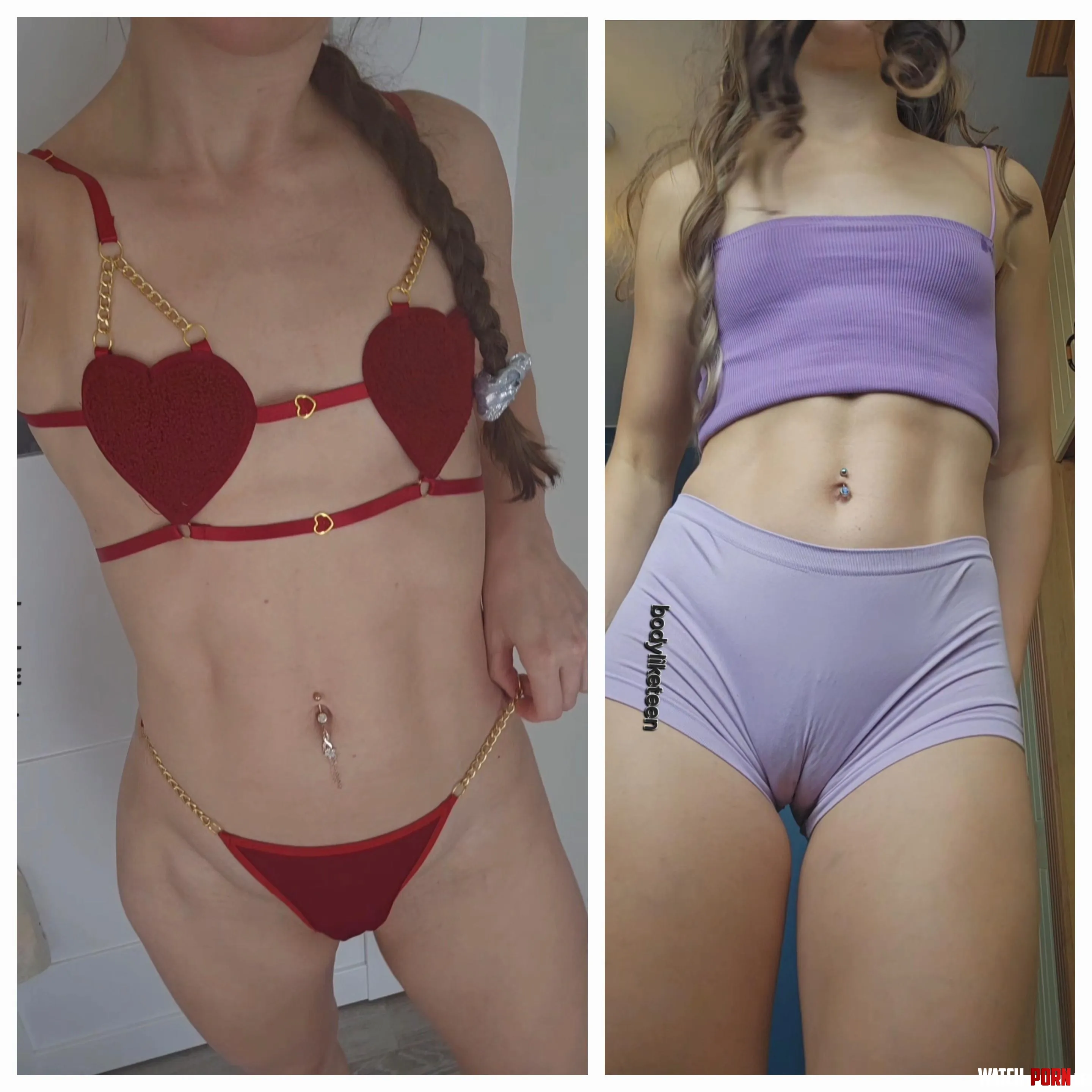 Do I look hotter in sexy lingerie or sporty set? by bodyliketeen