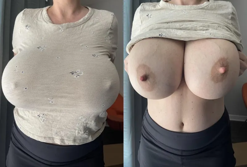 Thumbnail WisconsinWife's Reveals the Challenge: 'Not Easy Hiding These Massive Melons' in OnOff