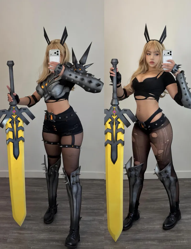 Thumbnail Magik from Marvel Rivals by Strawbunnix: A Magical Cosplaygirls Portrayal