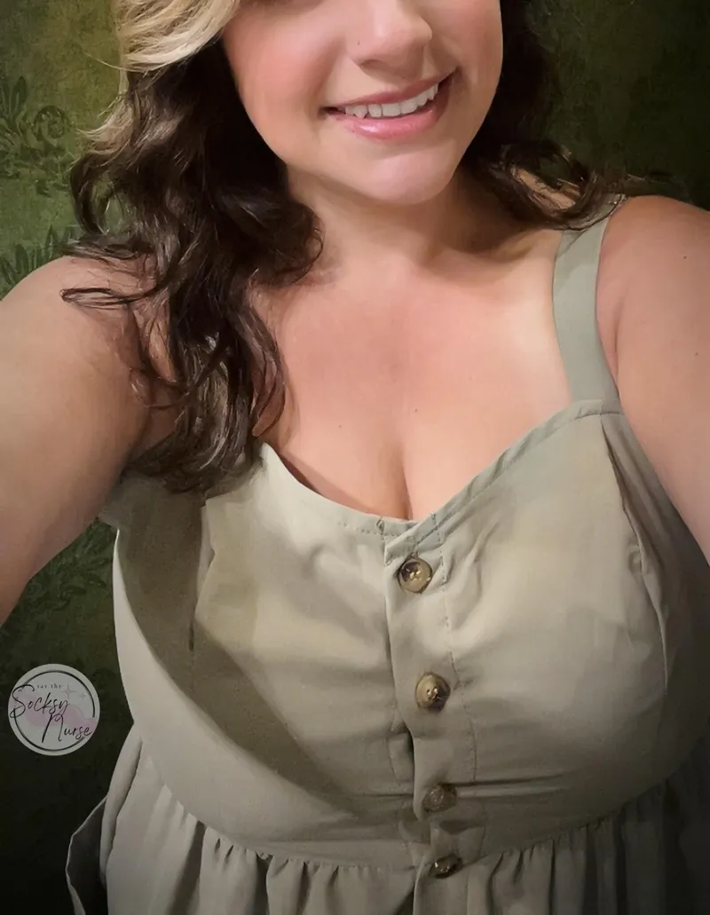 Thumbnail 'Super Cute' - YoureSoSocksy's Adorable Brunette Beauty Showcase