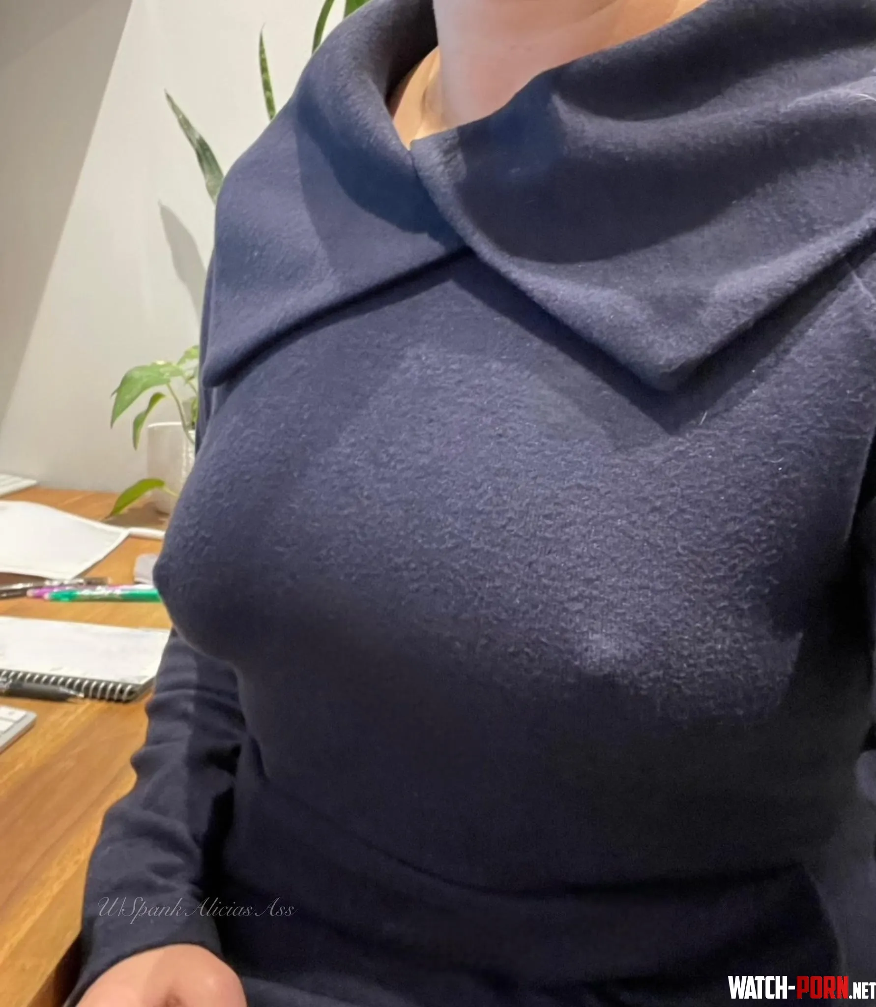 Looks like it was a little chilly at the office today. by SpankAliciasAss