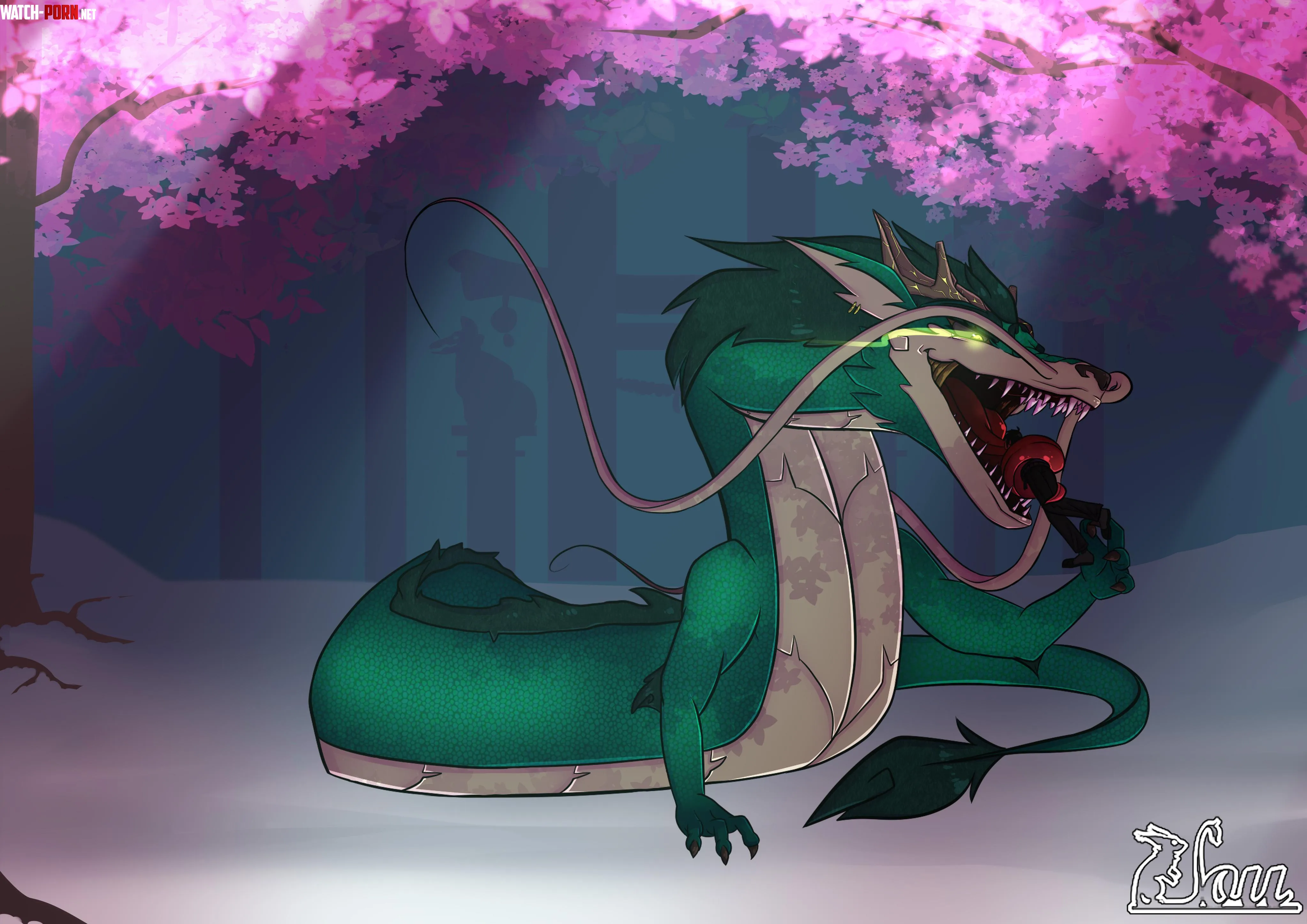 {image} January 2024 monster lore sequence 6/7(by me) by MousyLou91