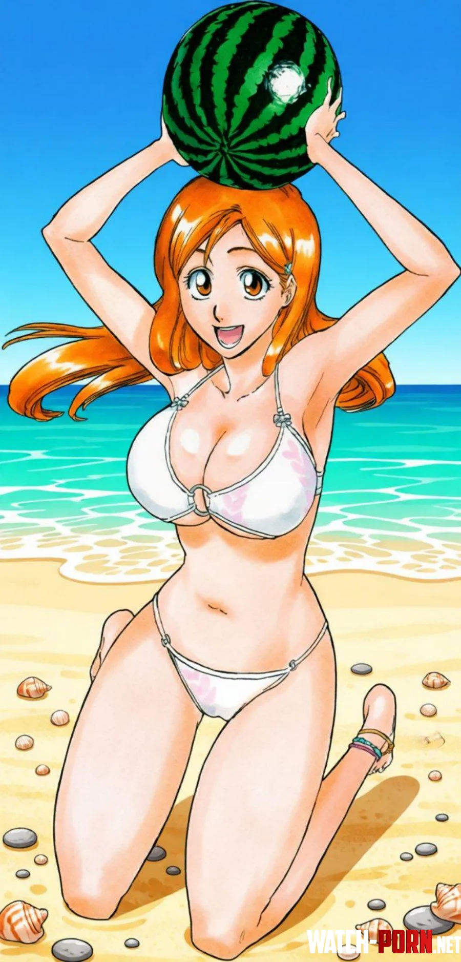Inoue Orihime Beach Fun by Shusenma