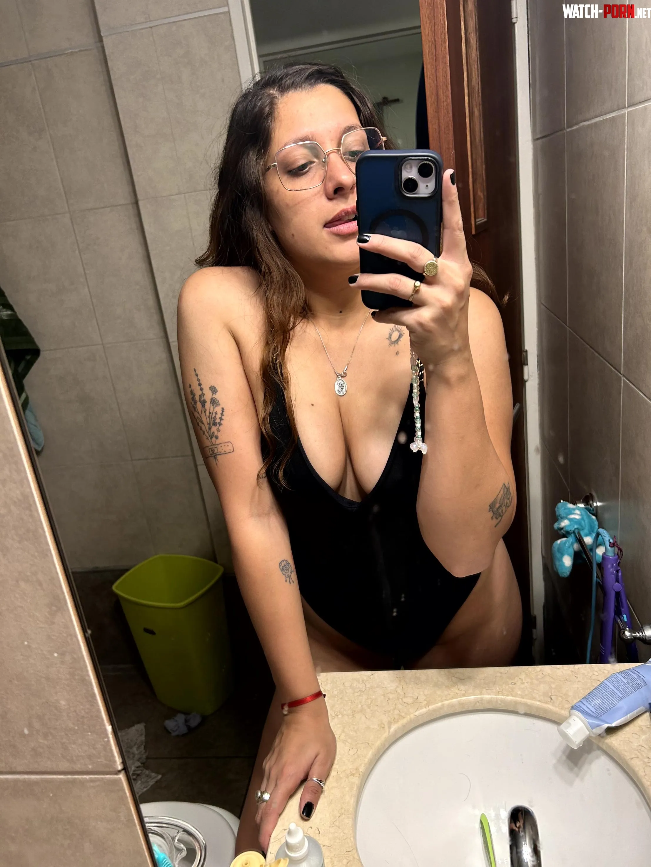 Feeling so sexy whenever I put this black suit on by Subject_Cheek_8456