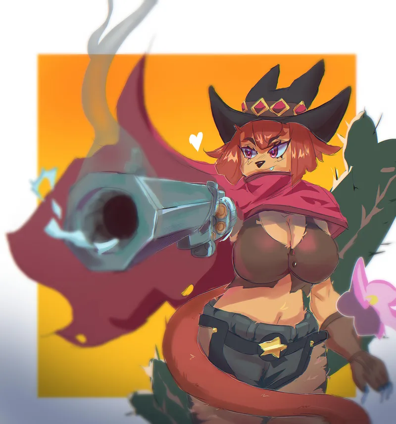 Thumbnail Yeehaw Art: Dive into the Furry World with SparkCreationz
