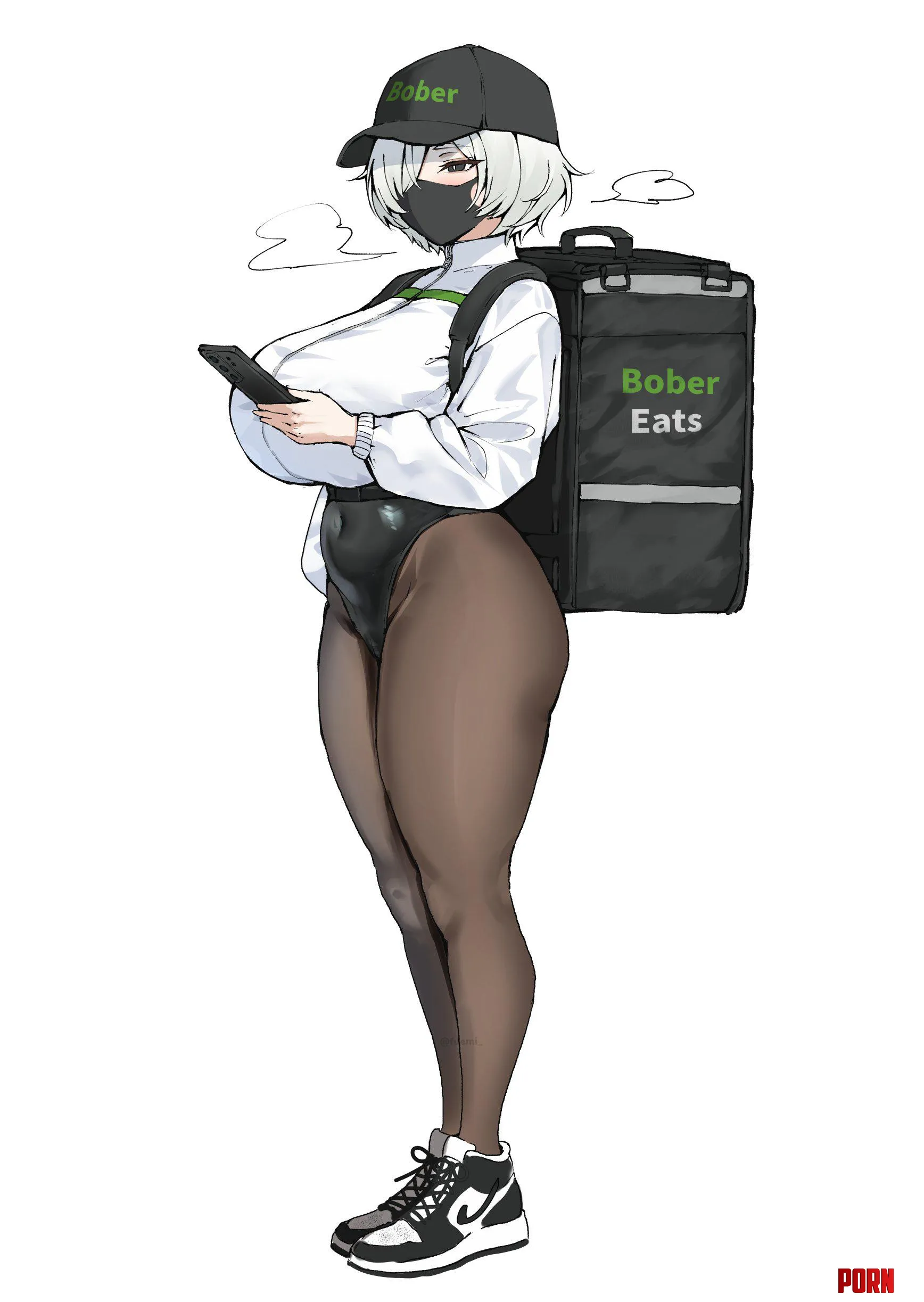 Delivery Girl (shiina rei) [Original] by llamanatee