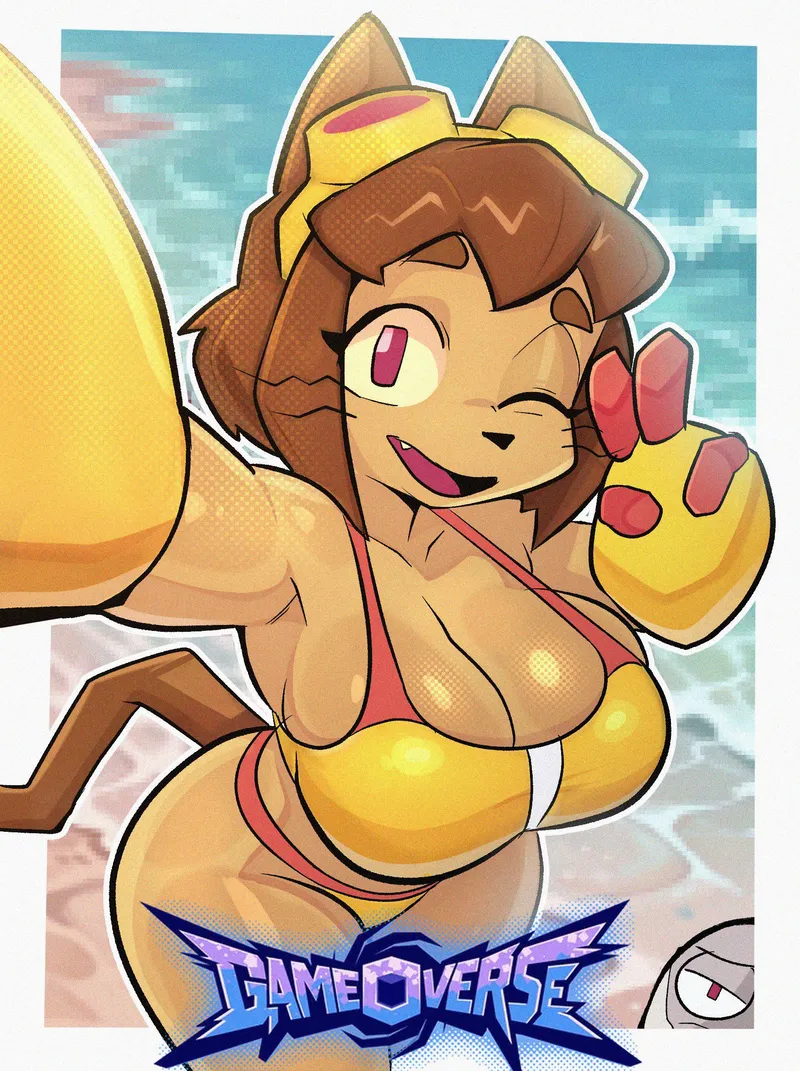 Thumbnail Kit's Playful Charm: An Oppai-Love Delight | xmkx100