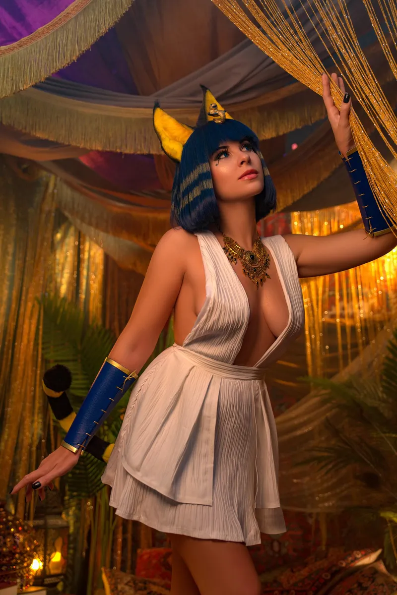 Thumbnail Ankha from Animal Crossing by Yuna Kairi: Exquisite Cosplay by YunieSunshine
