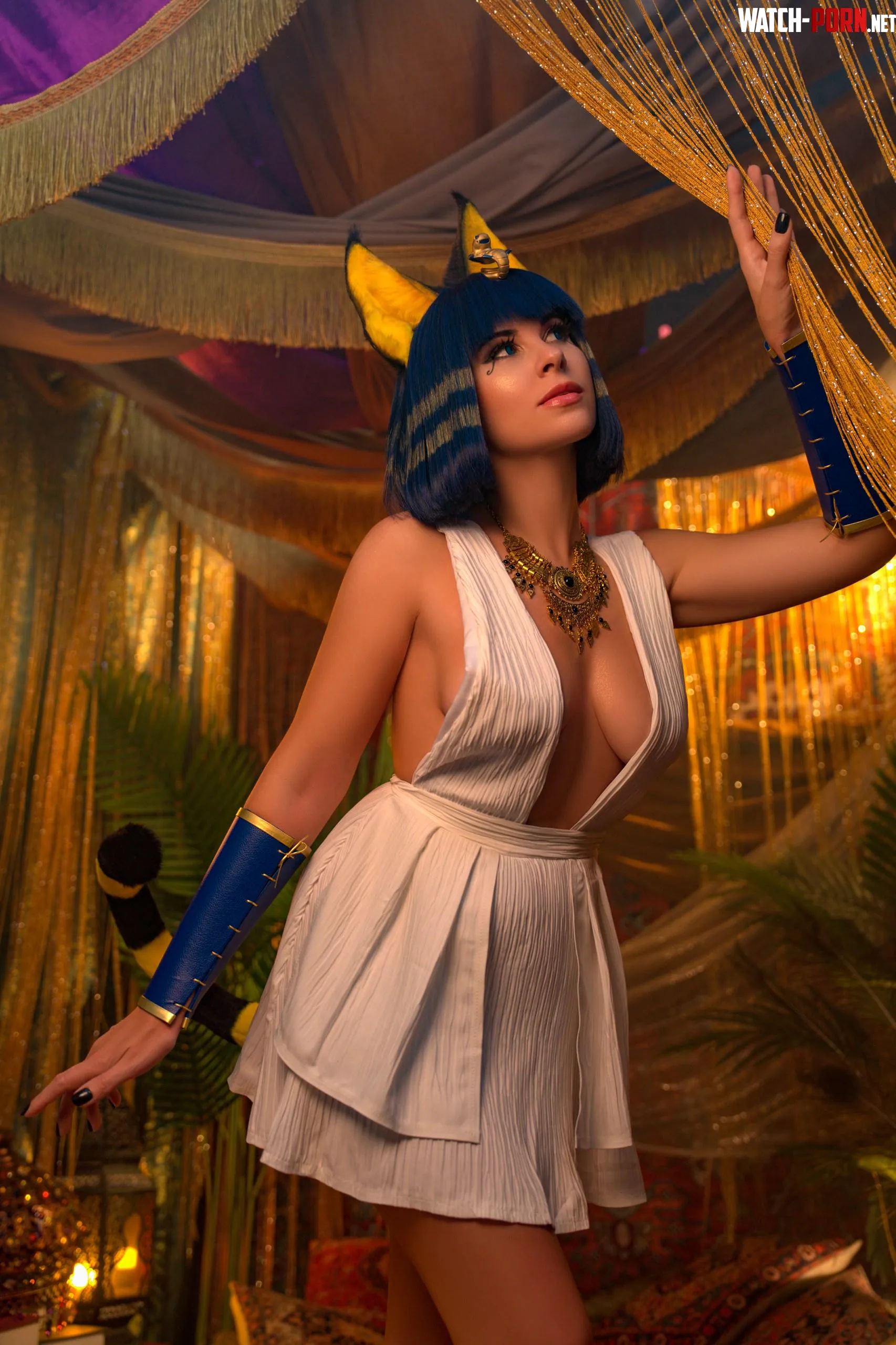 Ankha from Animal Crossing by Yuna Kairi by YunieSunshine