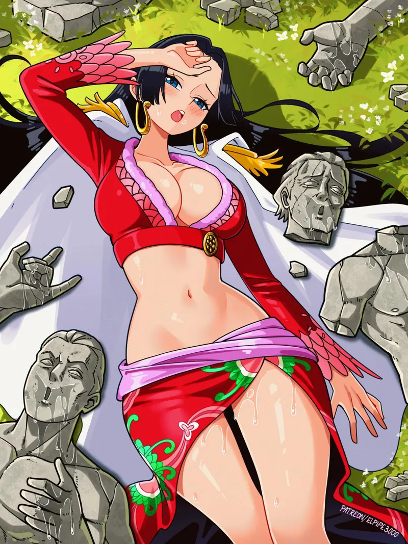 Thumbnail Exploring the Sensuality of Boa Hancock by Silent_Steak_9540