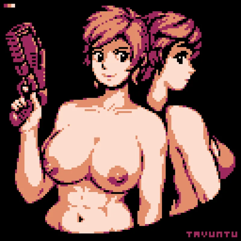Thumbnail Playful PixelArtNSFW Delight: Boob Reference by tavuntu