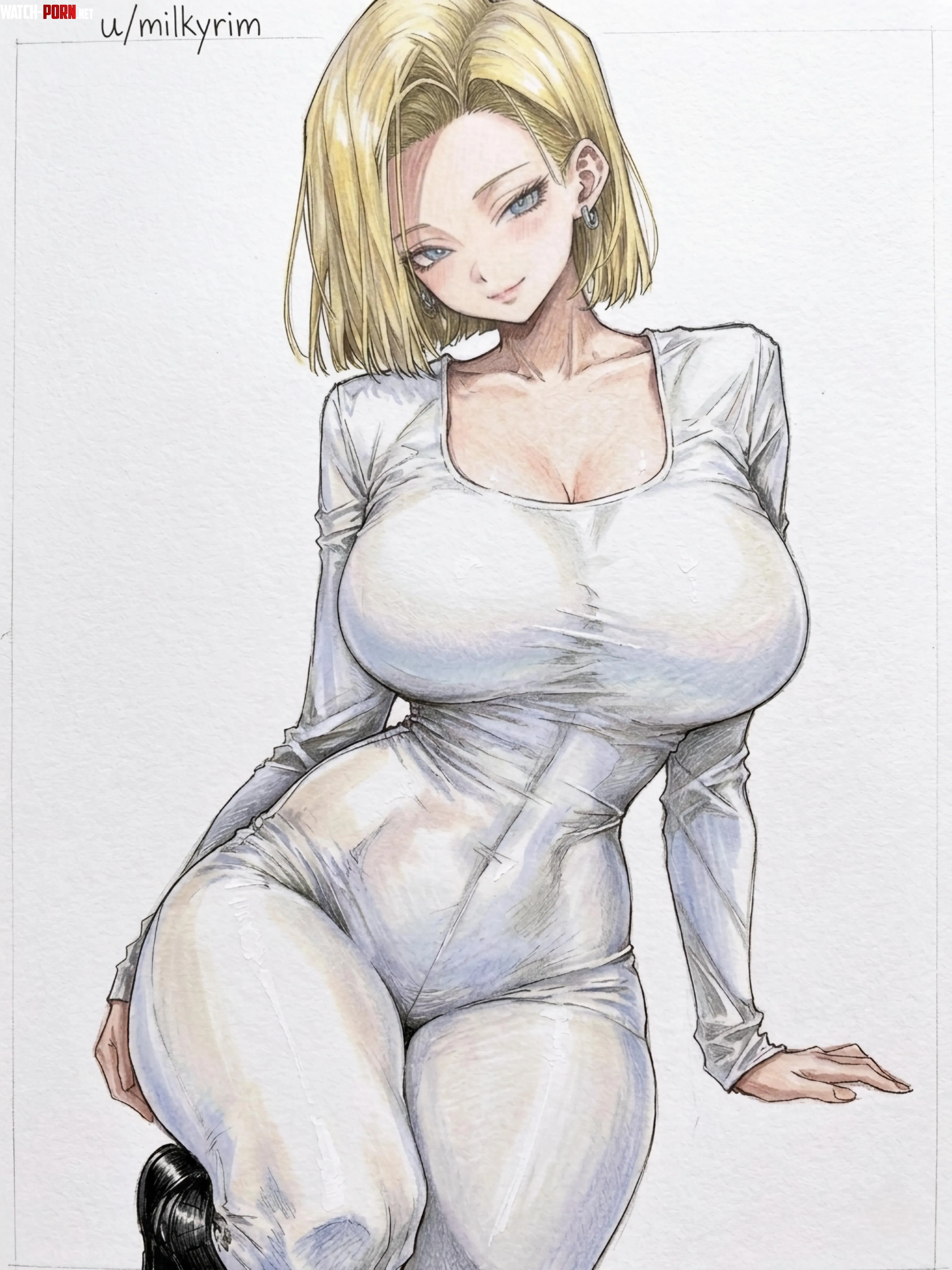 Android 18 🥰 by Dirixmedi